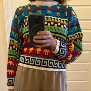 Vintage Camp Beverly Hills Pullover Sweater